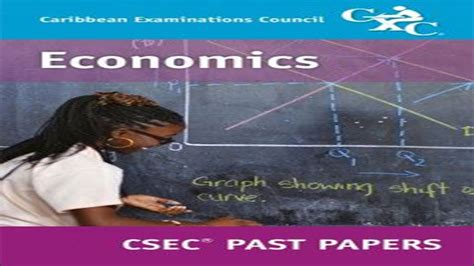 Copyright © 2006 Caribbean Examinations . . Csec economics past papers with answers